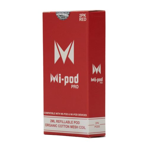 Mi Pod Replacement Pods-Pods-Smoking Vapor-Pro Mesh (Red)-The Vapor Supply